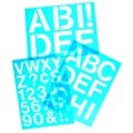 Westcott Westcott Plastic Die-Cut Capital Letter Stencil; 3 In.; Clear Blue 1298273